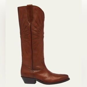 Golden Goose Western Brown Heeled Boots